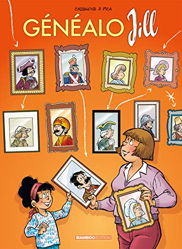 jaquette album Généalo Jill Tome 1