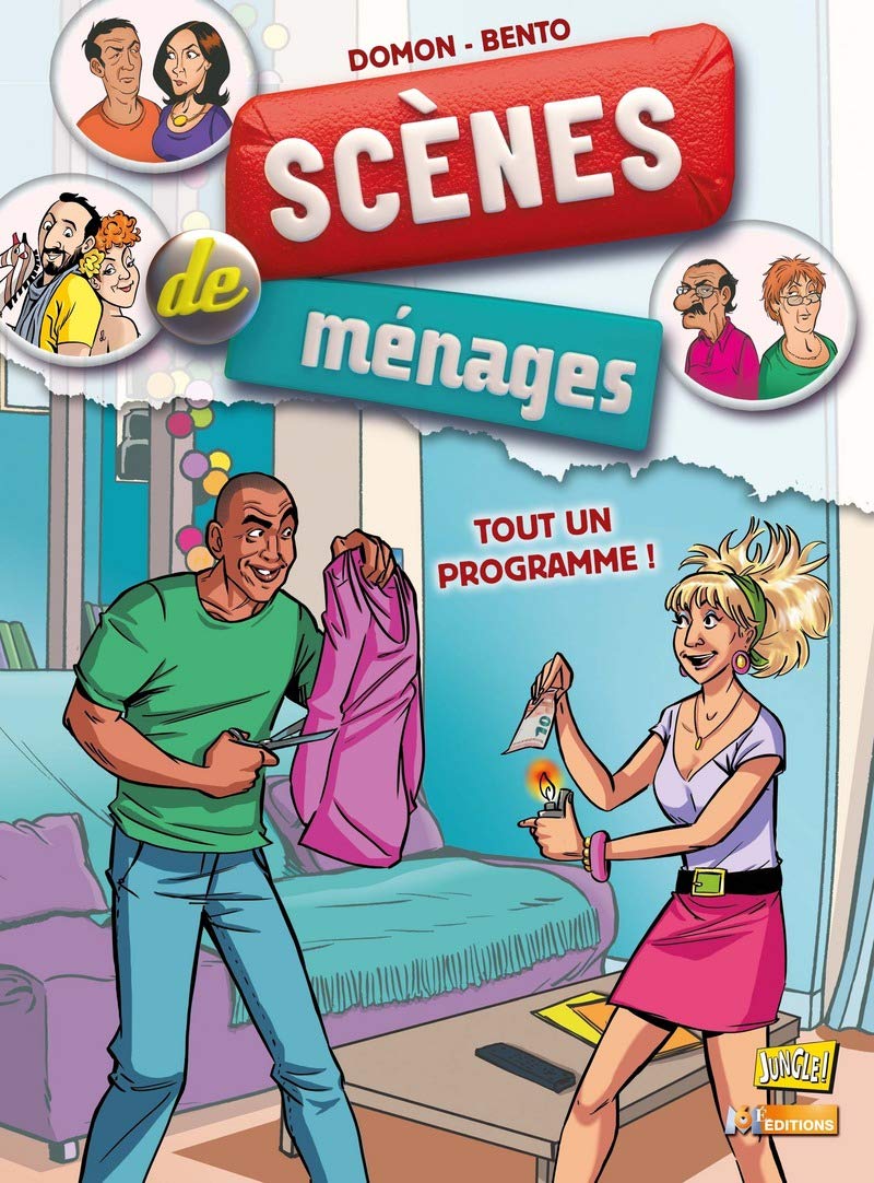 jaquette album Scènes de ménages - tome 12 Tout un programme ! (12)