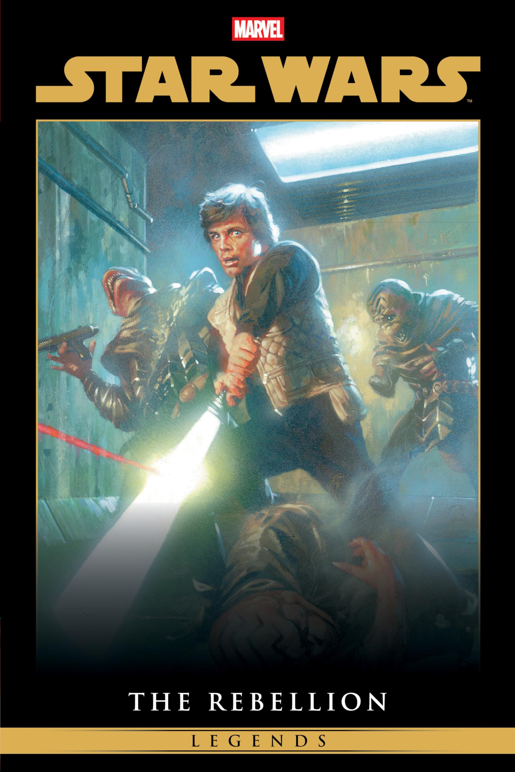 jaquette album STAR WARS LEGENDS: THE REBELLION OMNIBUS VOL. 3 HUGH FLEMING LUKE COVER