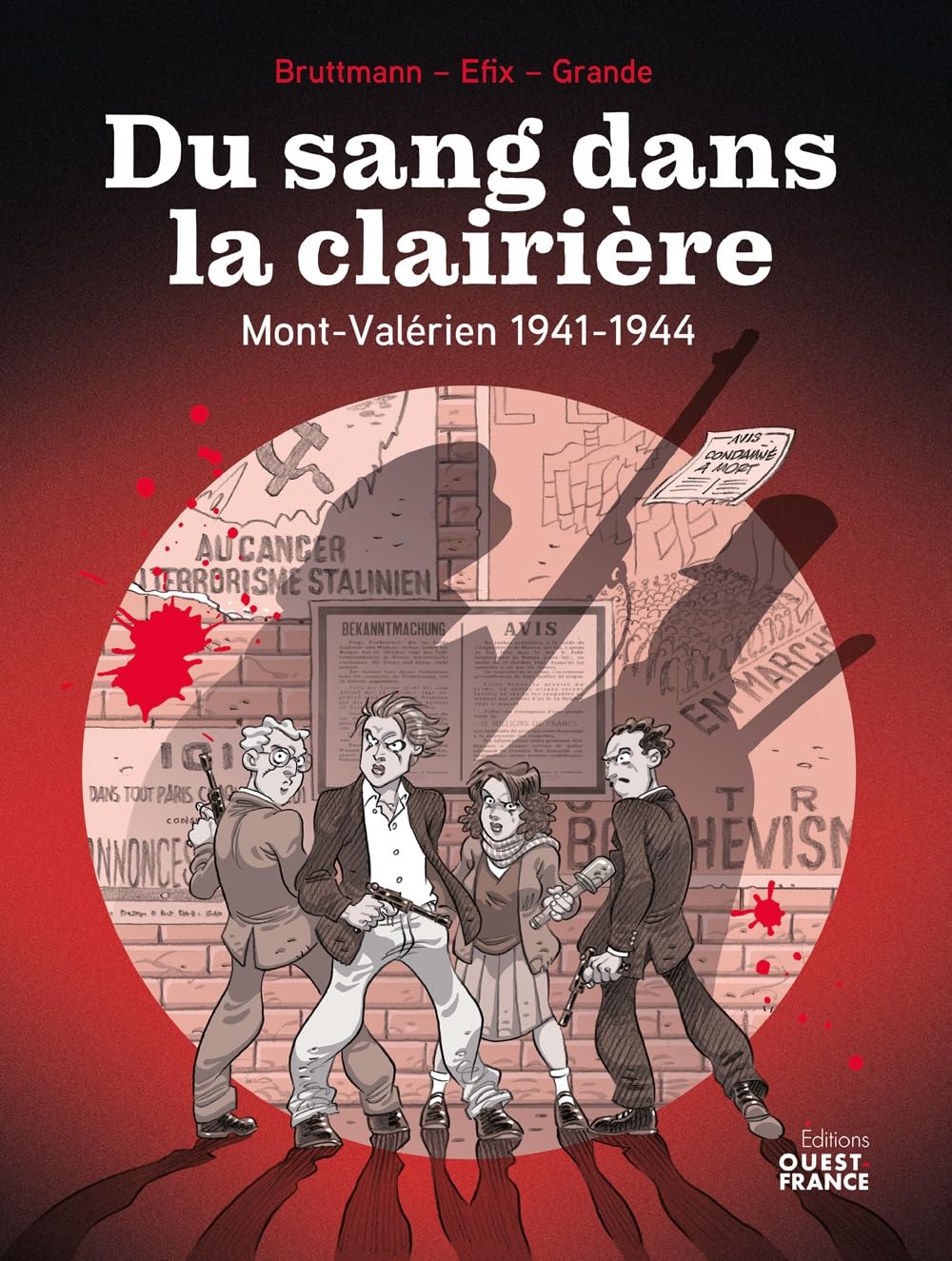 jaquette album Du sang dans la clairière