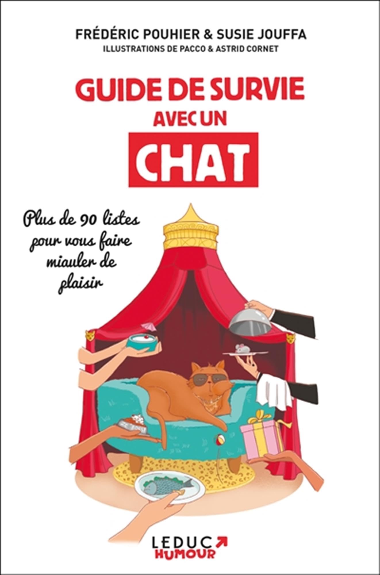 jaquette album Guide de survie avec un chat: Plus de 90 listes pour vous faire miauler de plaisir