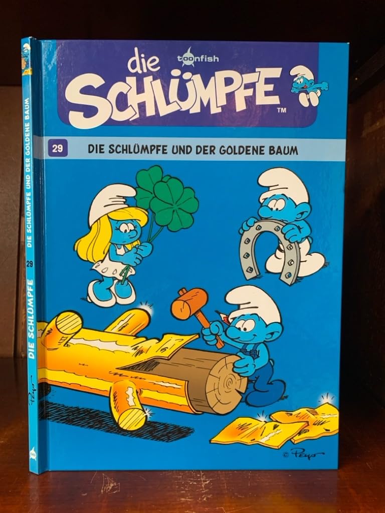 voir fiche du album Die Schlümpfe 29. Die Schlümpfe und der goldene Baum