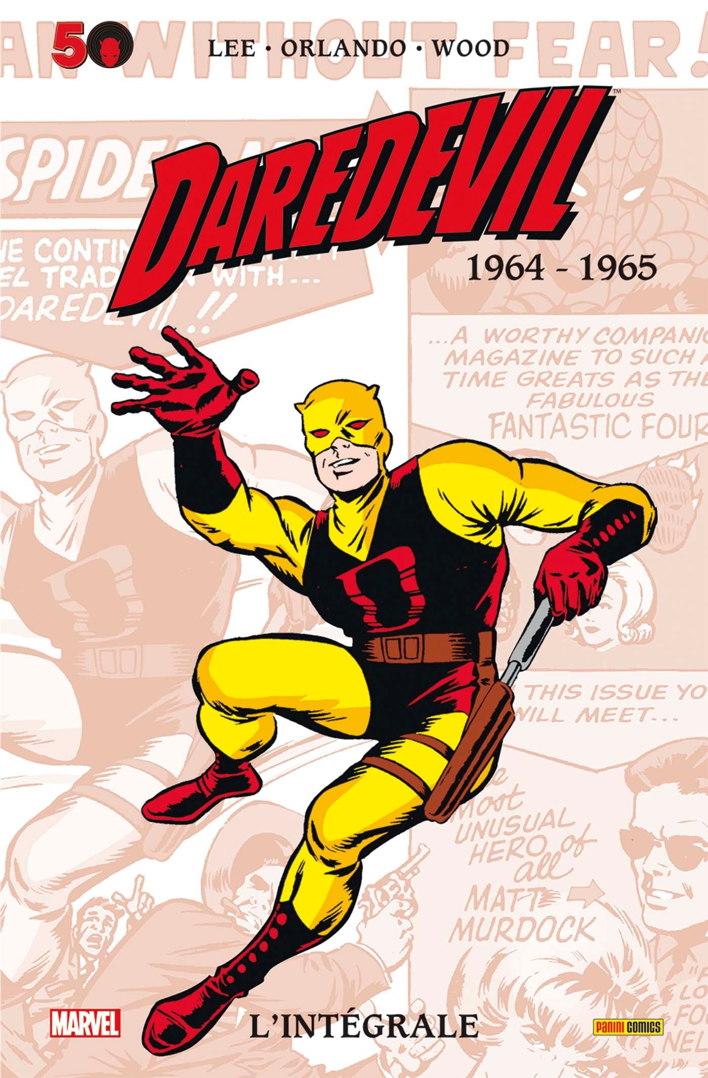 jaquette album Daredevil: L'intégrale 1964-1965 (T01)
