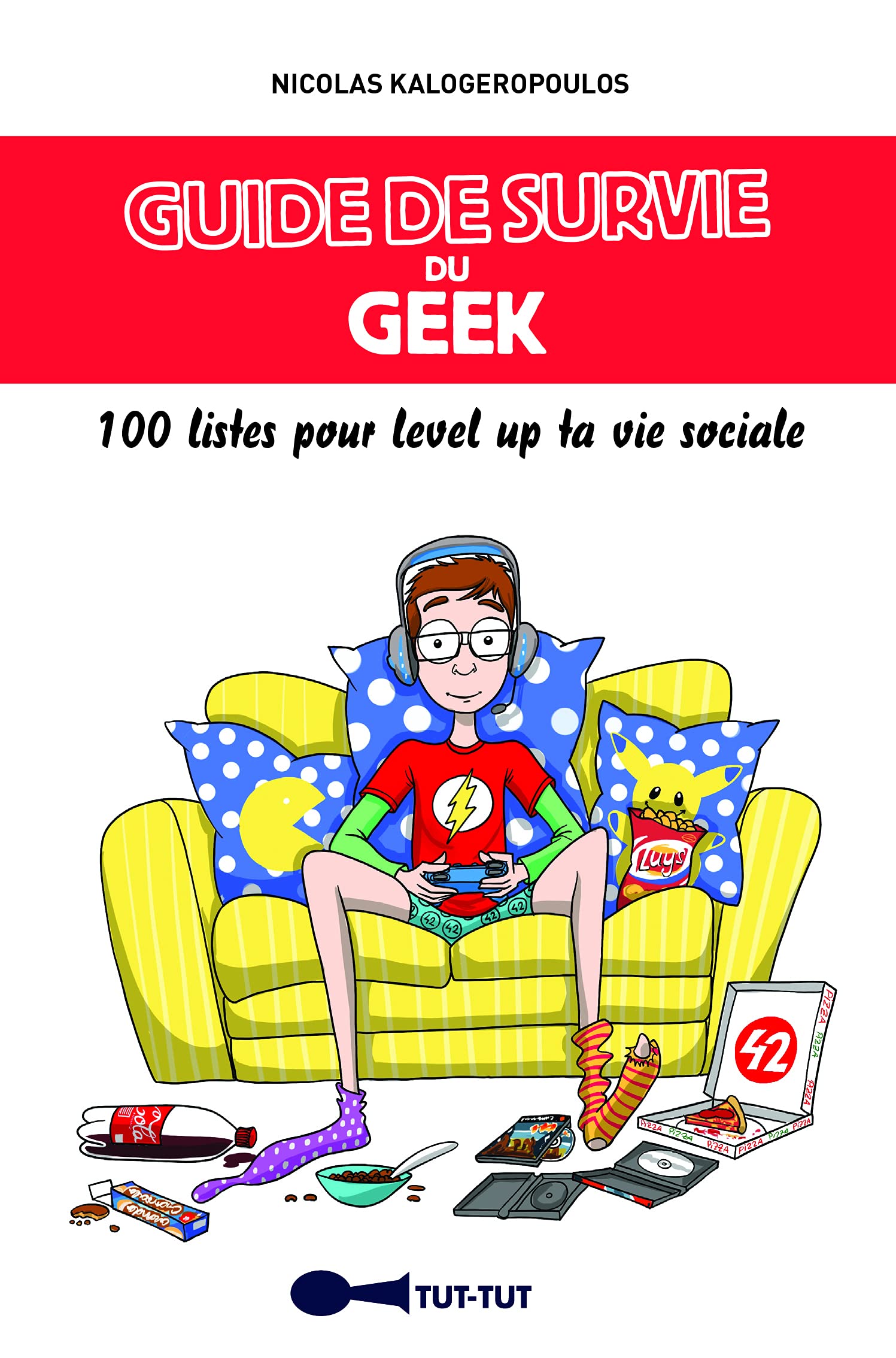 jaquette album Guide de survie du geek: 100 listes pour level up ta vie sociale