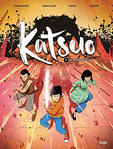 jaquette album Katsuo Tome 1 - Le Samouraï Noir