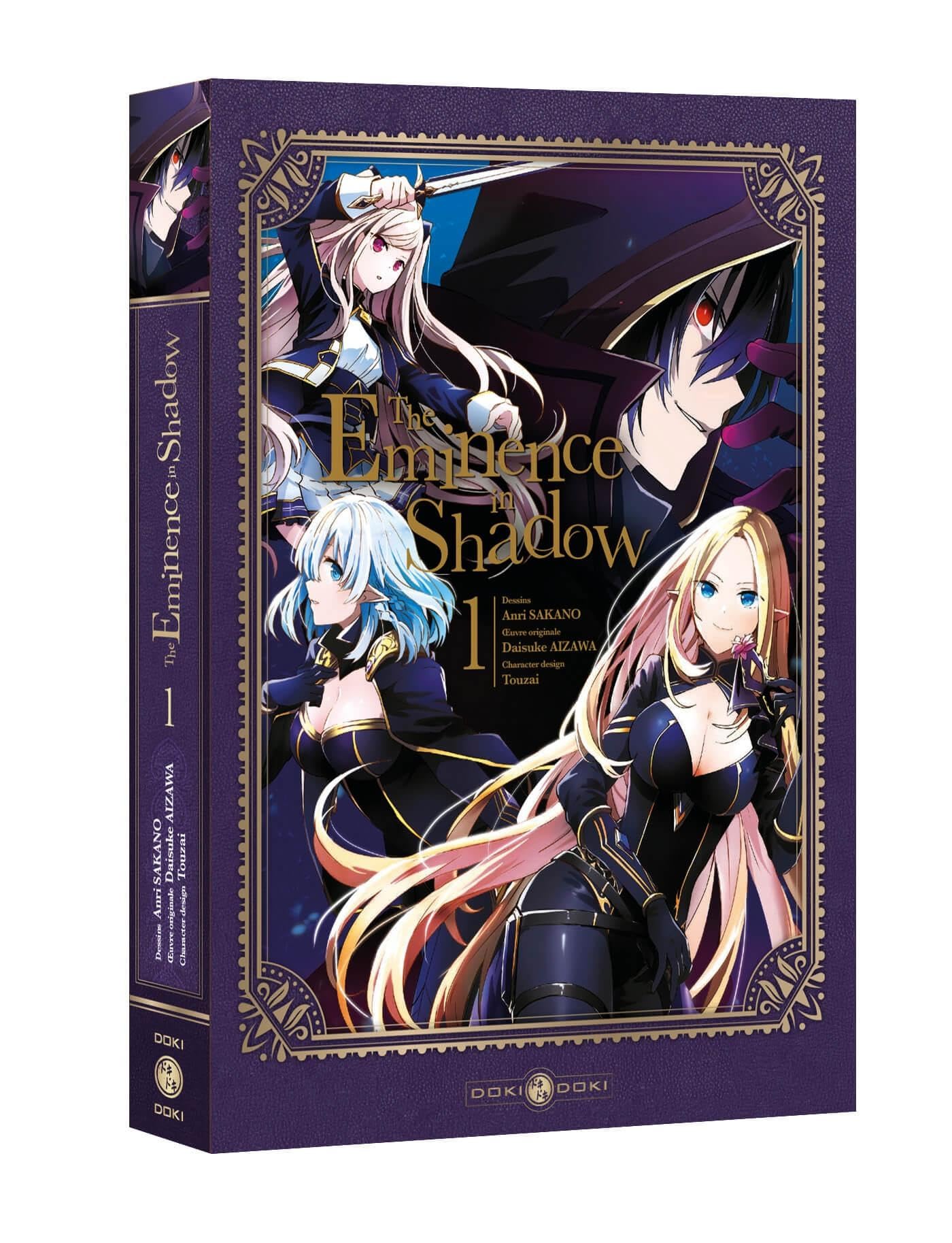 jaquette album The Eminence in Shadow - vol. 01 - Manga Box
