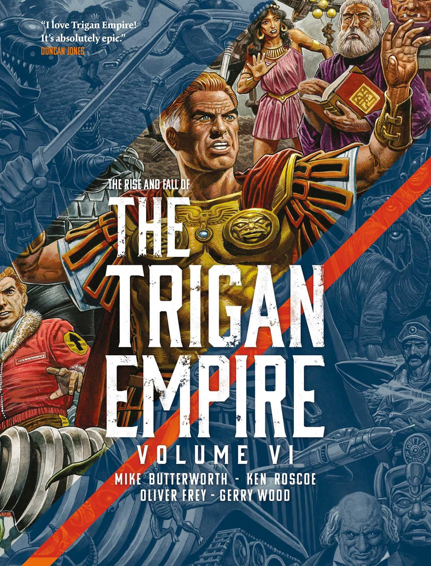 jaquette album The Rise and Fall of the Trigan Empire volume VI (Volume 6)