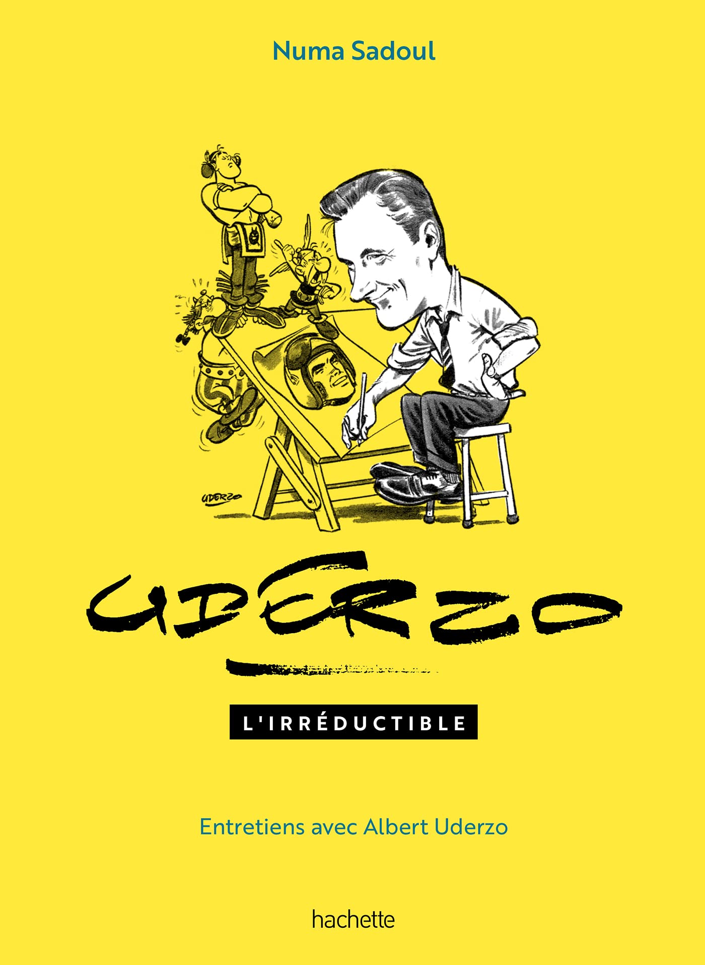 jaquette album Uderzo l'irréductible - Entretiens avec Albert Uderzo