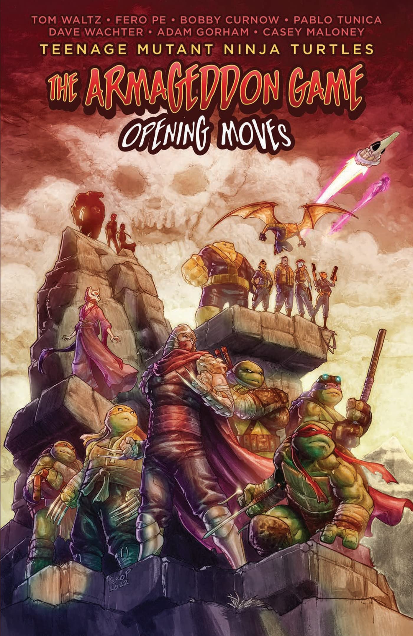 jaquette album Teenage Mutant Ninja Turtles: The Armageddon Game--Opening Moves