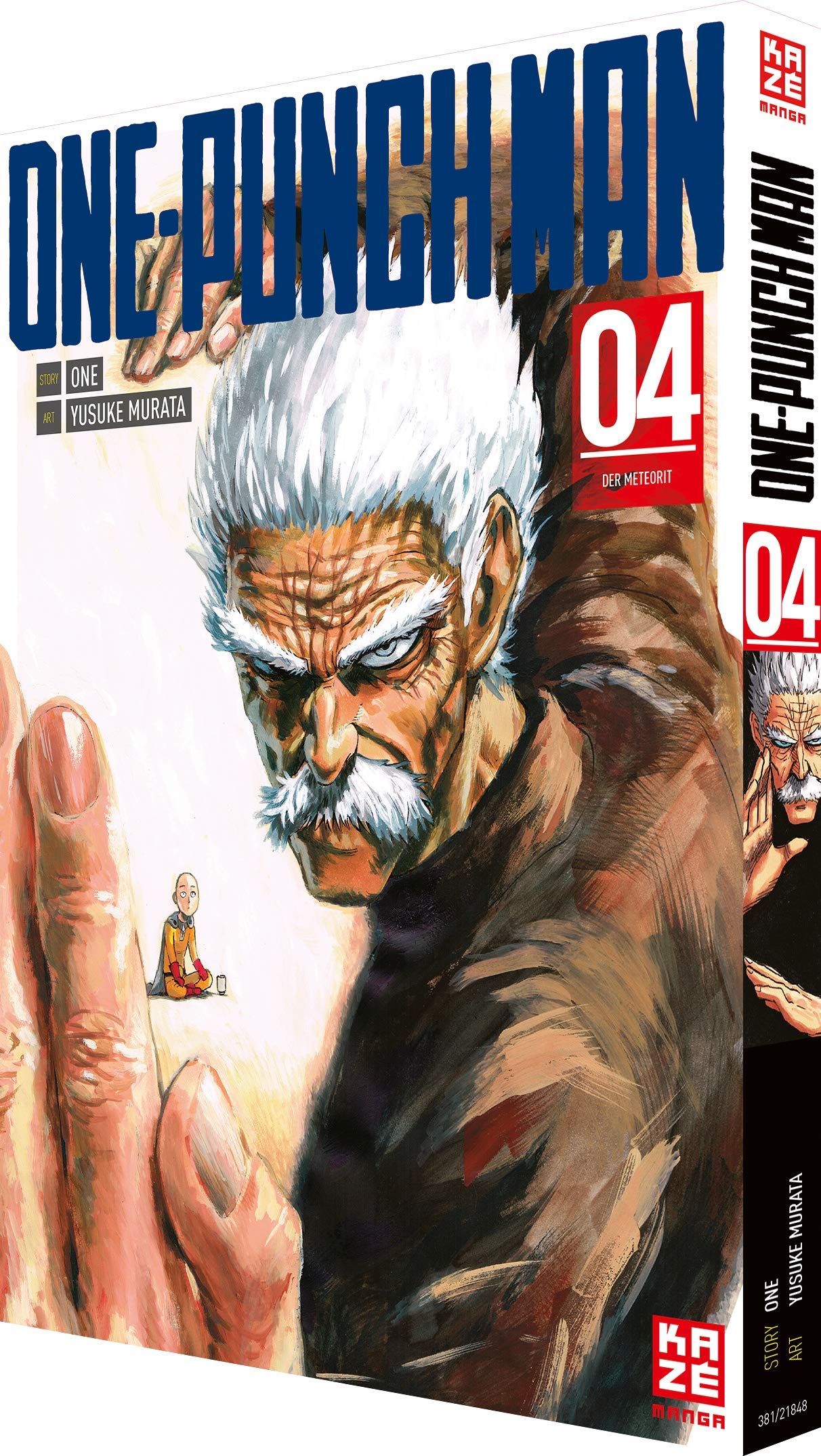 jaquette album ONE-PUNCH MAN 04 (Duitse versie)