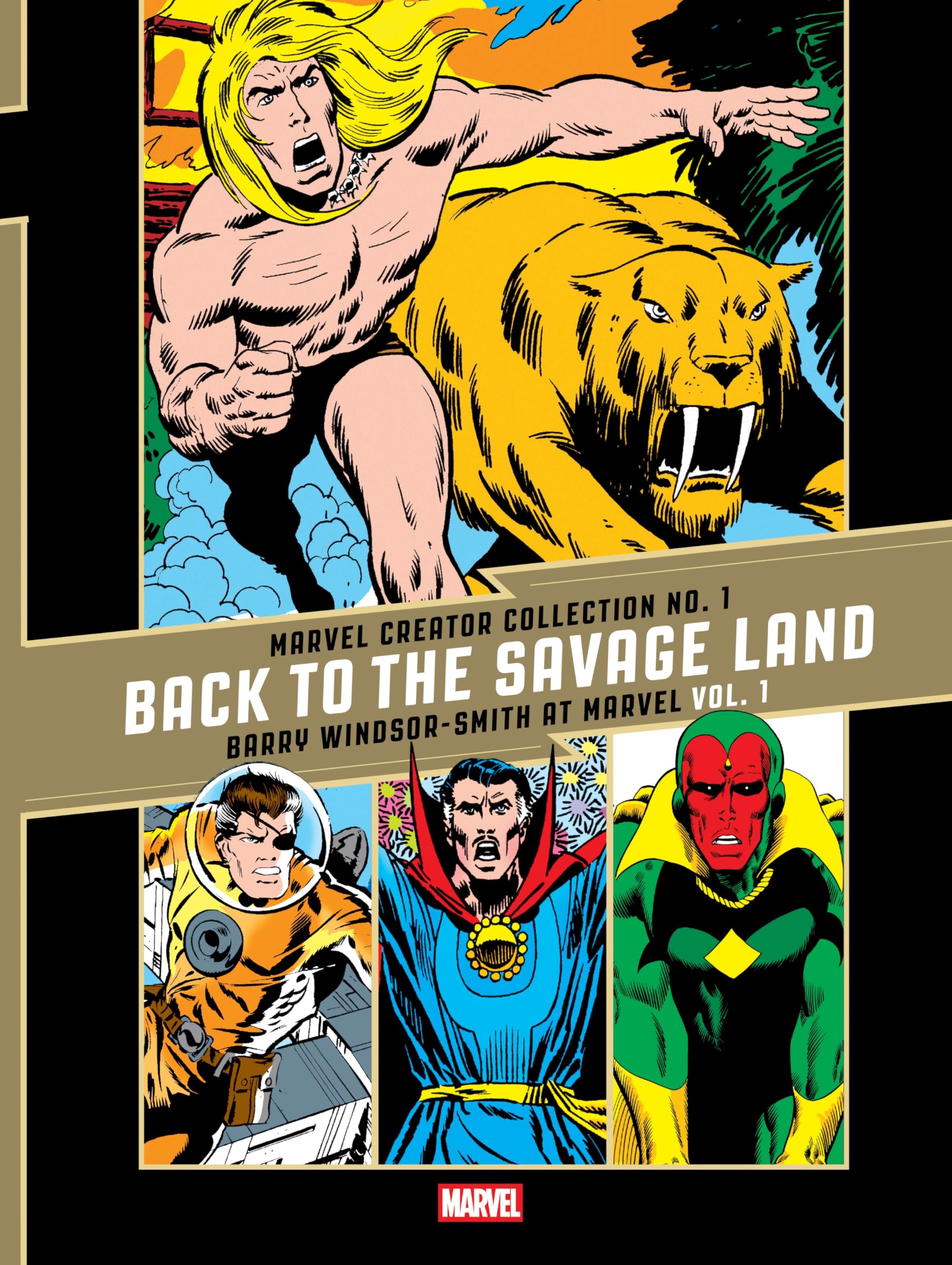 jaquette album Back to the Savage Land 1: Barry Windsor-smith at Marvel (1)