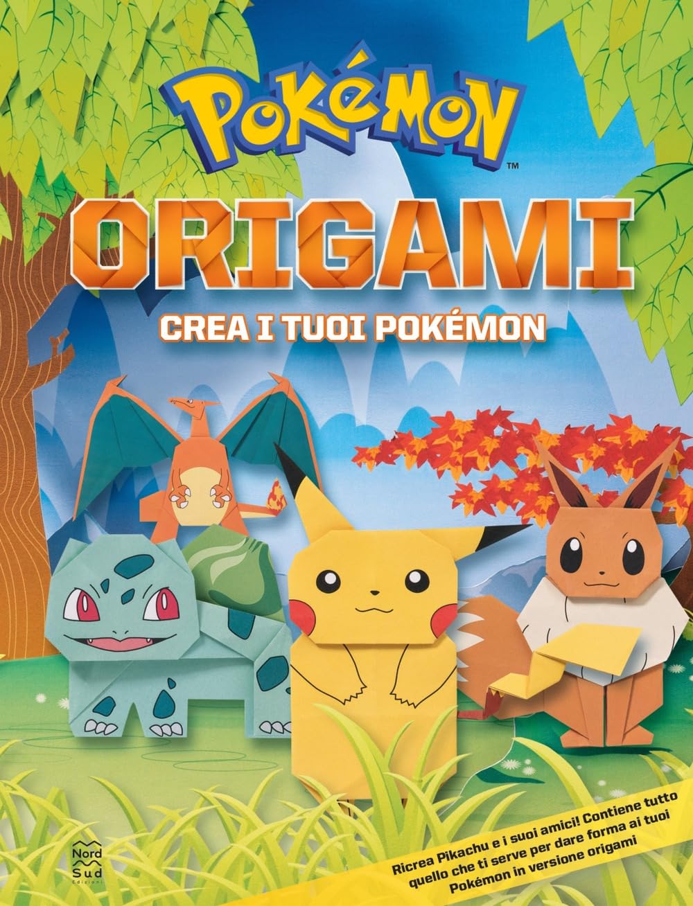 jaquette livre Pokémon. Origami