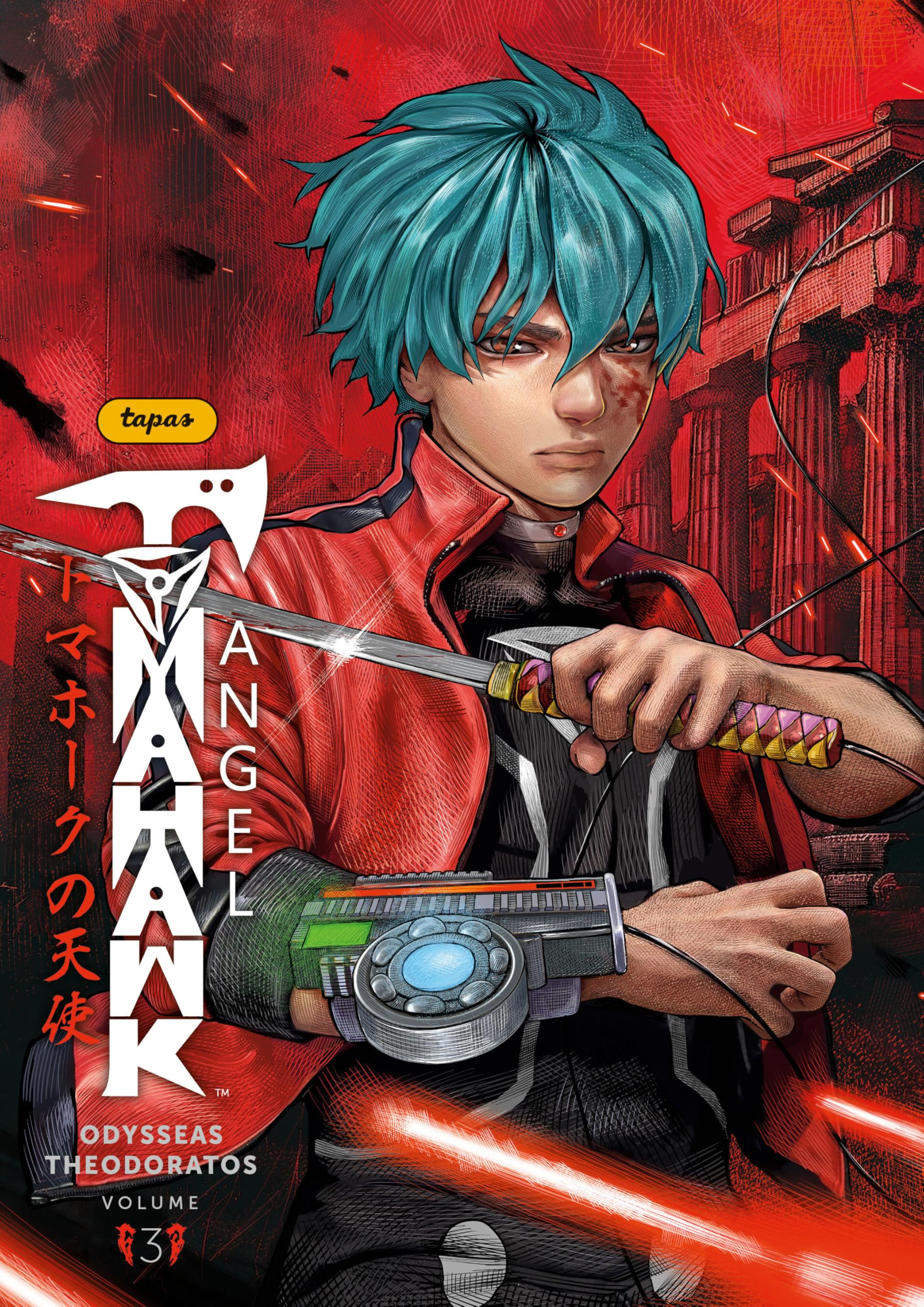 jaquette album Tomahawk Angel Volume 3