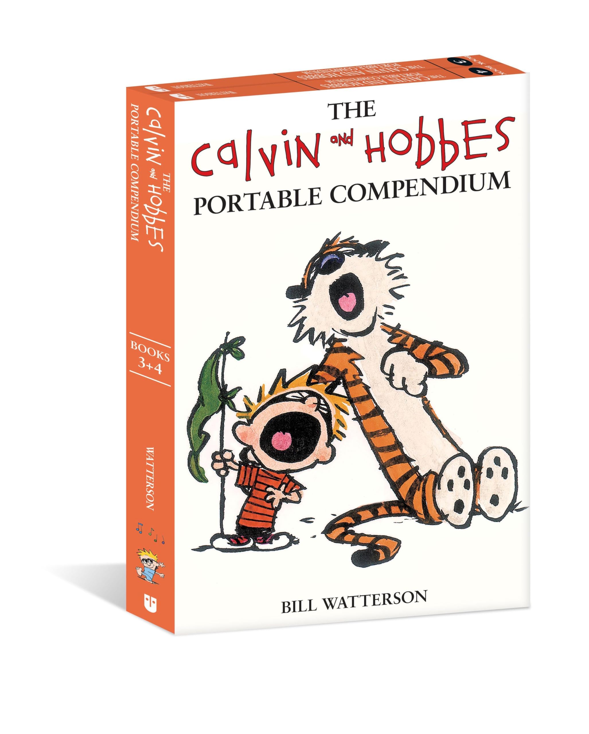jaquette livre The Calvin and Hobbes Portable Compendium Set 2 (Volume 2)