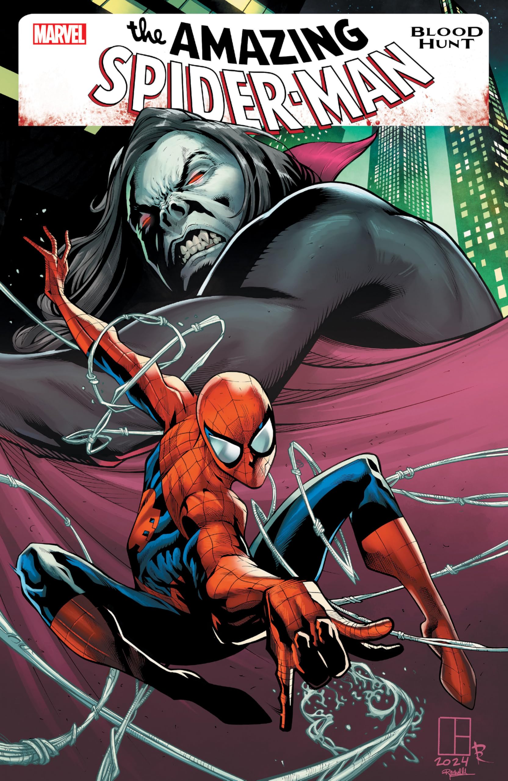 jaquette album AMAZING SPIDER-MAN: BLOOD HUNT