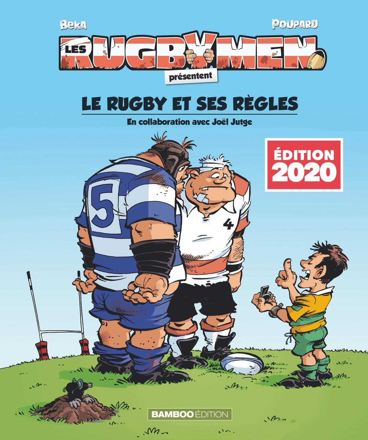 jaquette album Les Rugbymen - Les Règles du Rugby 2020 - 2021