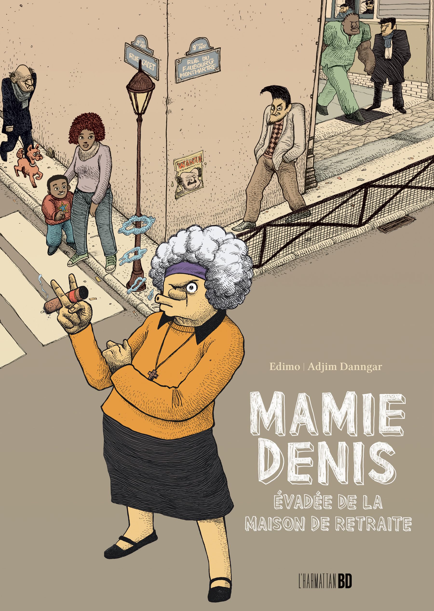 jaquette album Mamie Denis: Évadée de la maison de retraite
