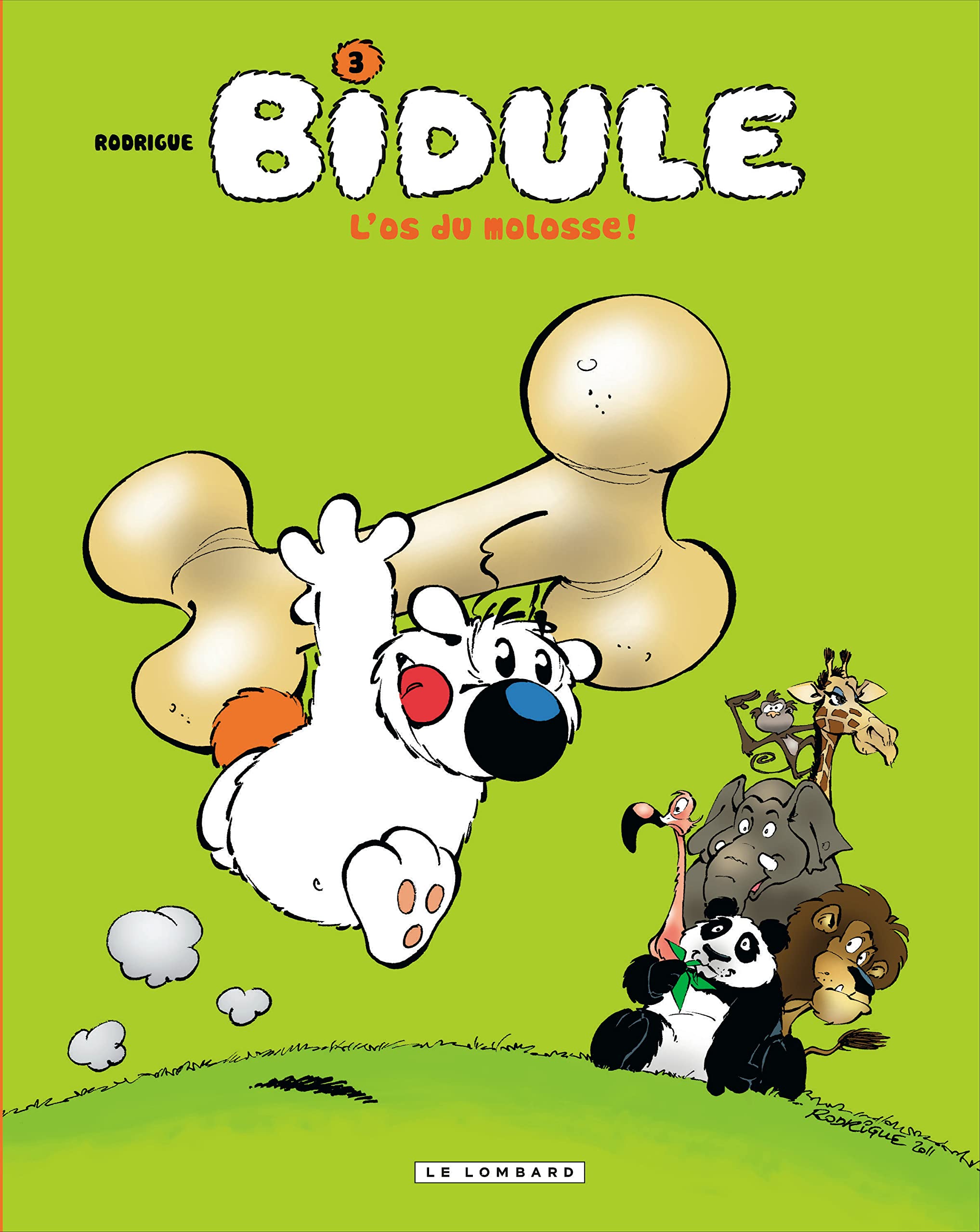 jaquette album Bidule - Tome 3 - L'Os du molosse