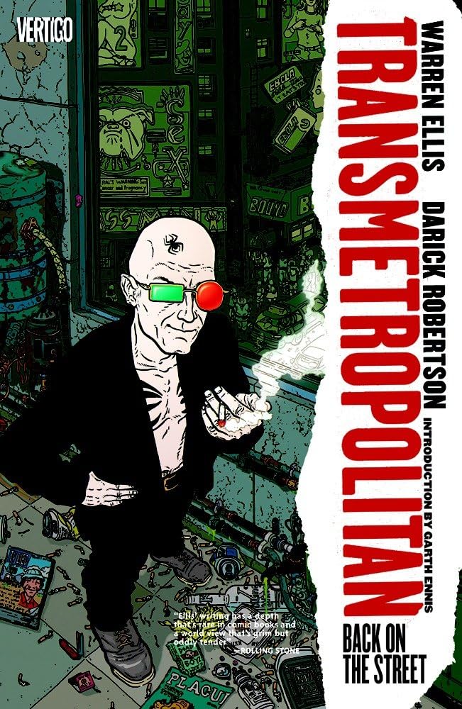 jaquette album Transmetropolitan Vol. 1: Back on the Street.