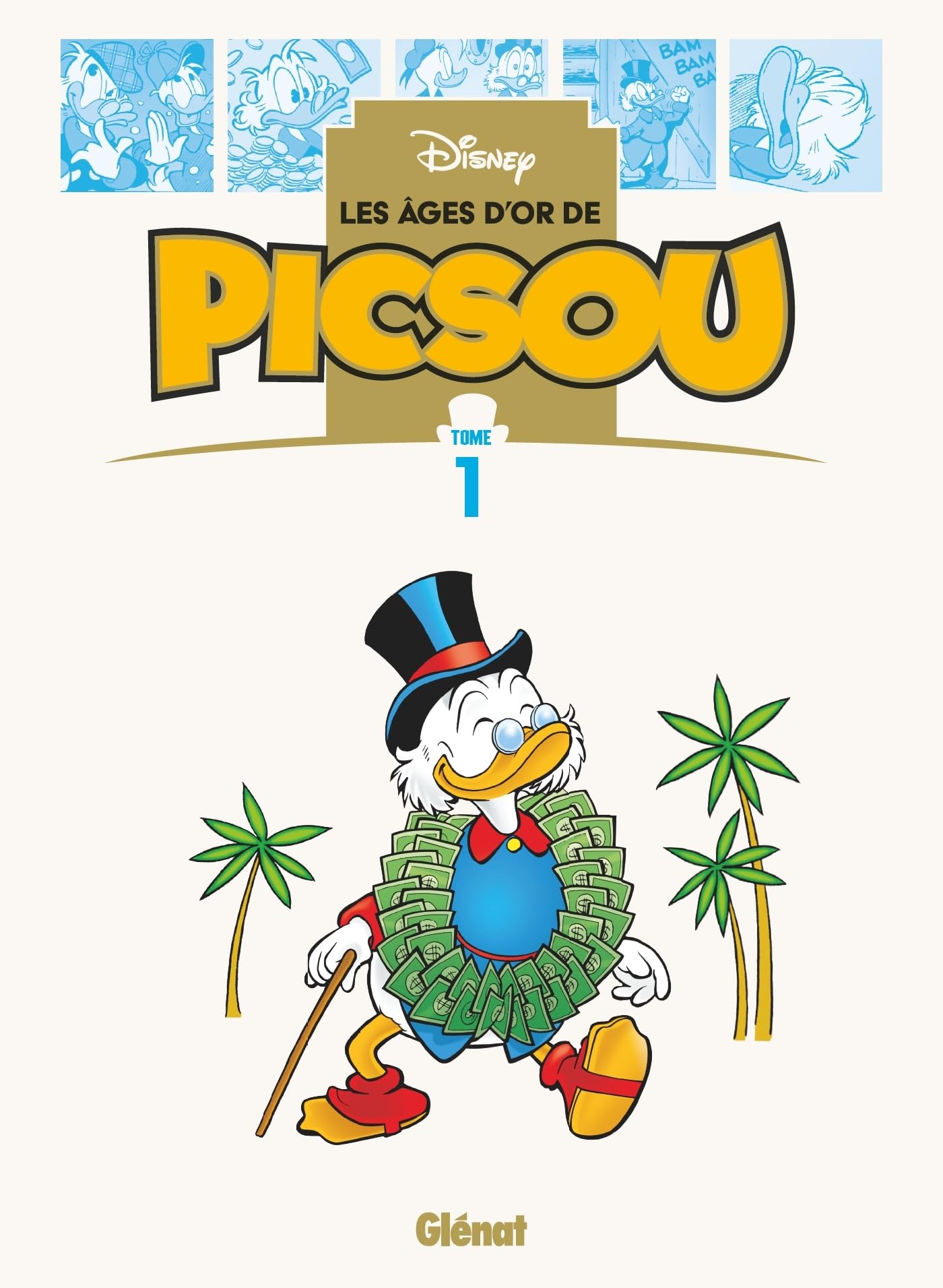 jaquette album Les âges d'or de Picsou - Tome 01