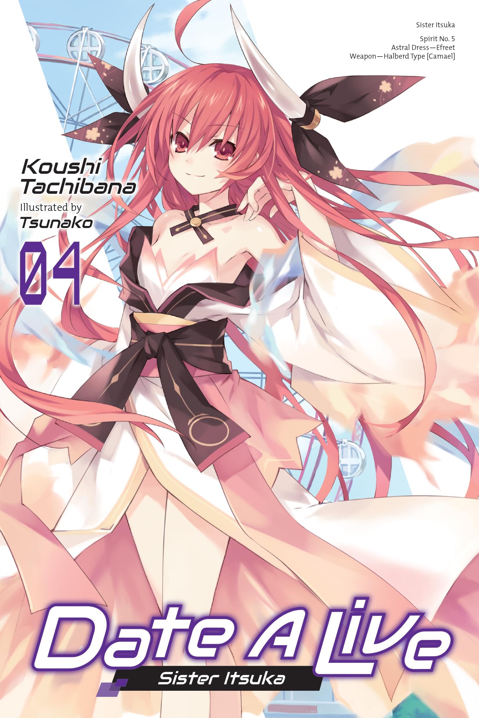 jaquette album Date A Live, Vol. 4 (light novel)
