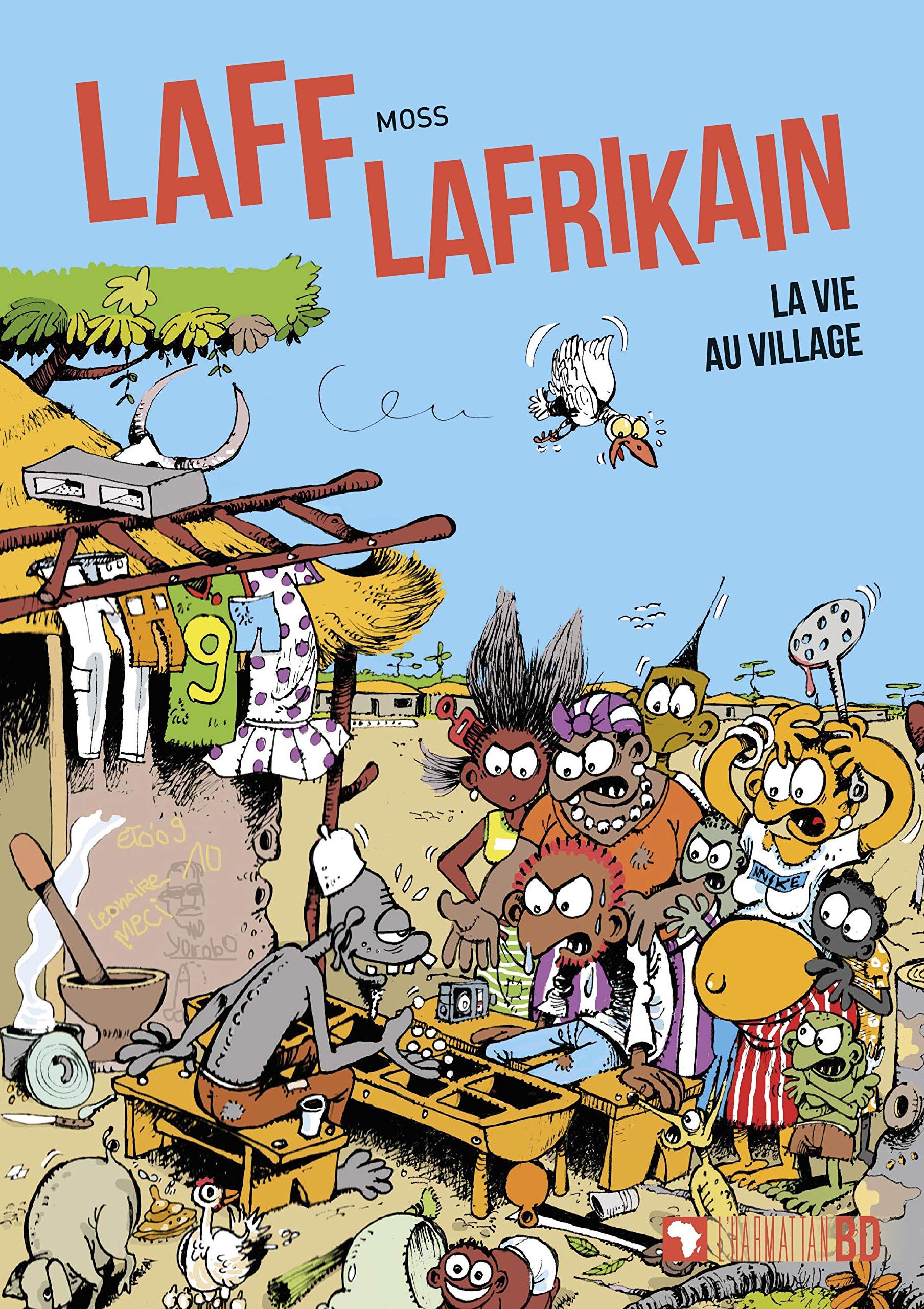 jaquette album Laff Lafrikain - La vie au village