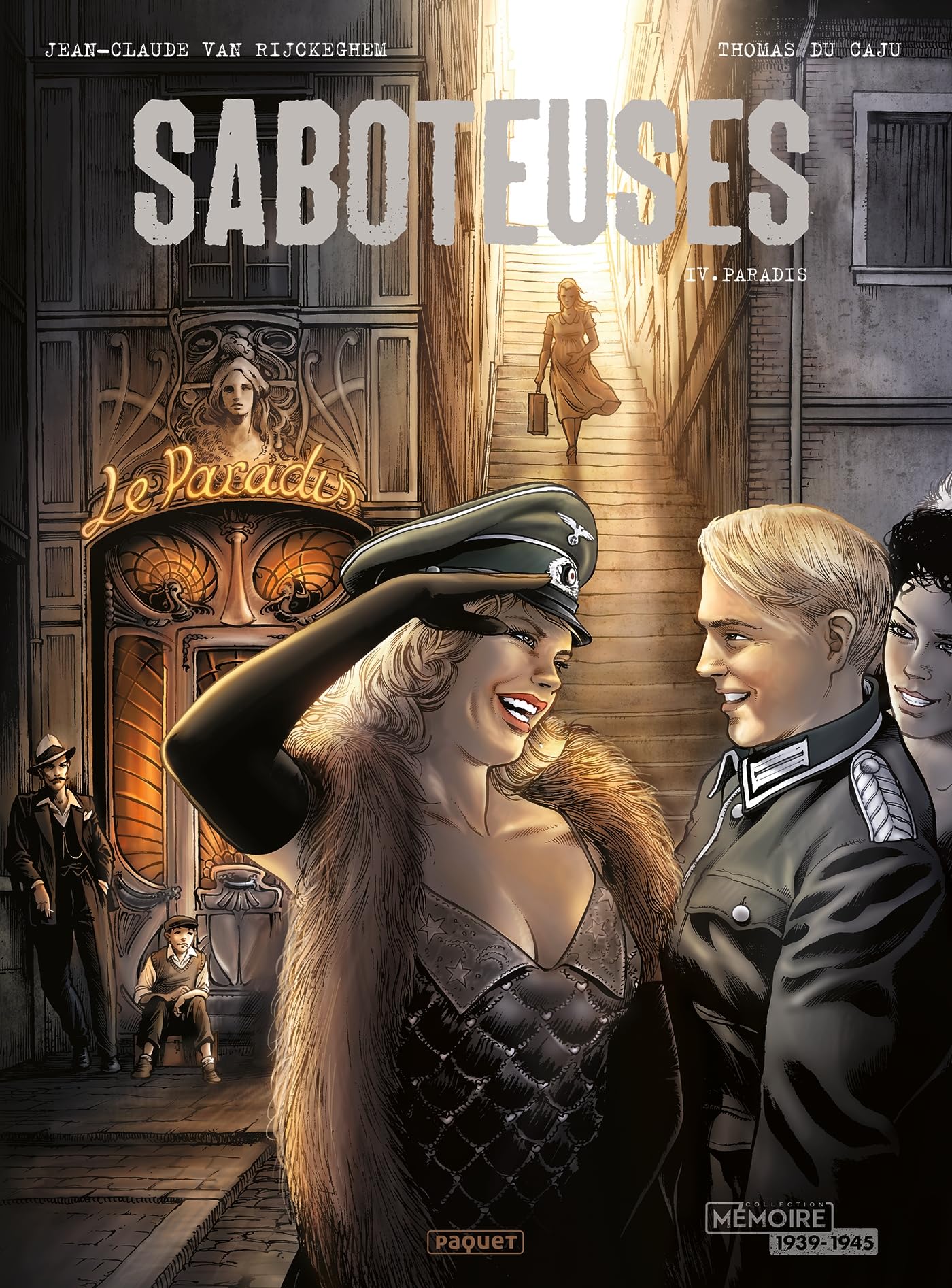 jaquette album SABOTEUSES - T4 - PARADIS