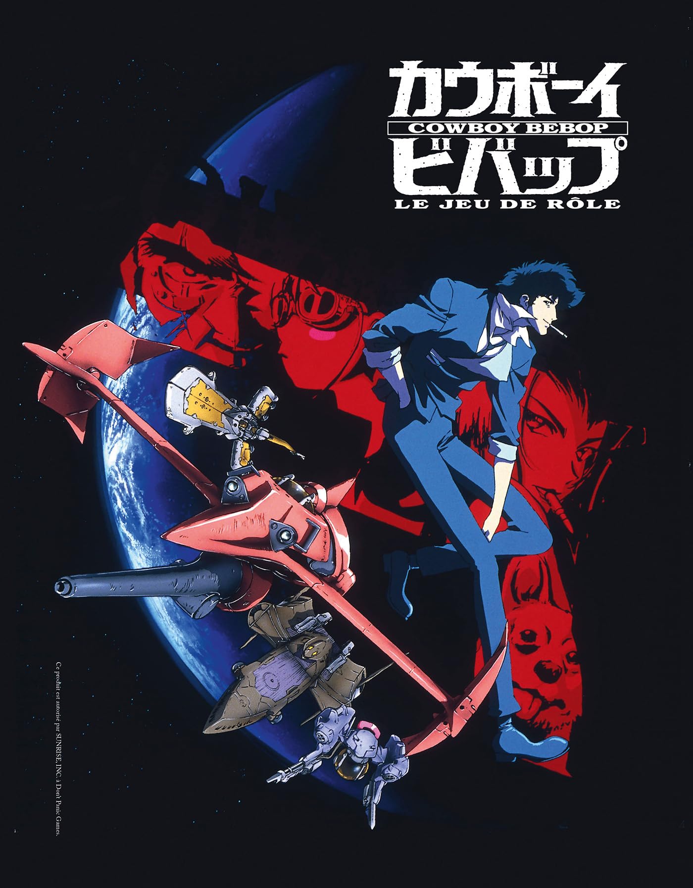 jaquette livre Cowboy bebop, le jeu de rôle, livre de base