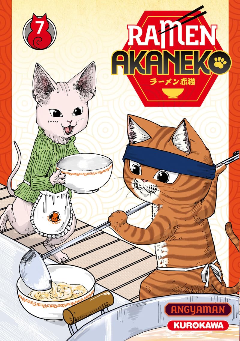 jaquette album Ramen Akaneko - Tome 7