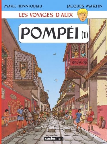 jaquette album Les Voyages d'Alix, tome 1 : Pompéi