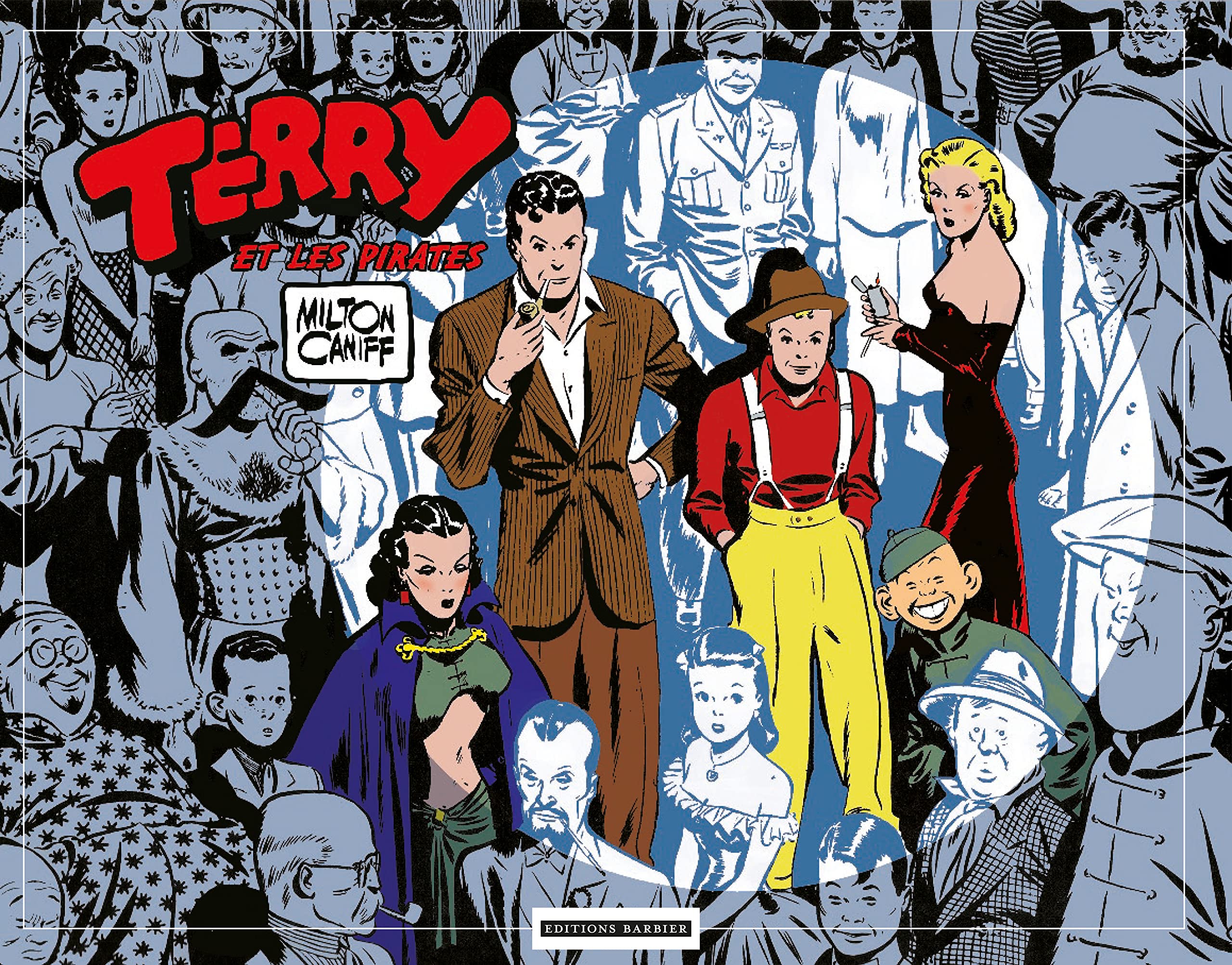 jaquette album Terry et les Pirates T01