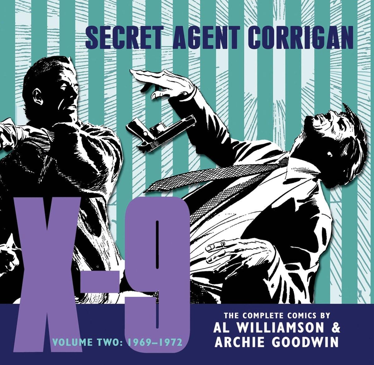 jaquette livre X-9: Secret Agent Corrigan Volume 2