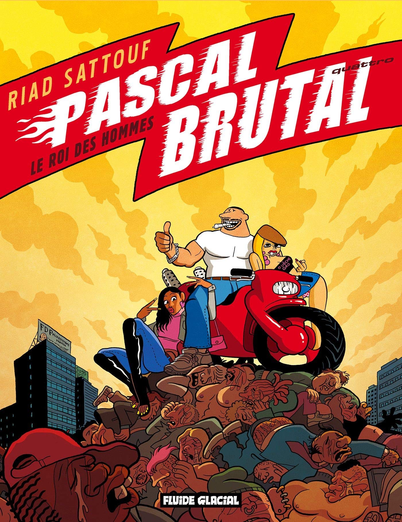 jaquette album Pascal Brutal, Tome 4 : Le Roi des hommes
