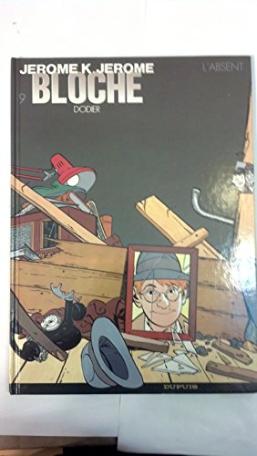 jaquette album Jérôme K. Jérôme Bloche Tome 9 - L'absent