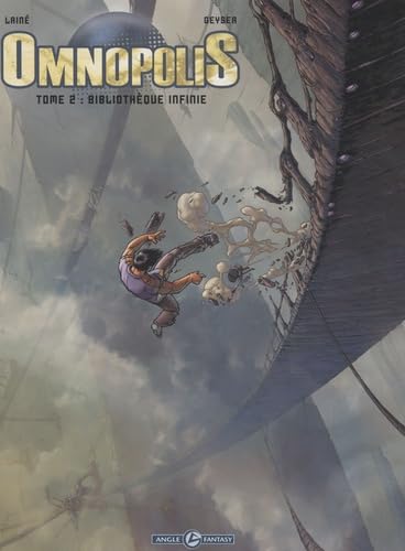 jaquette album Omnopolis Tome 2 - Bibliothèque Infinie