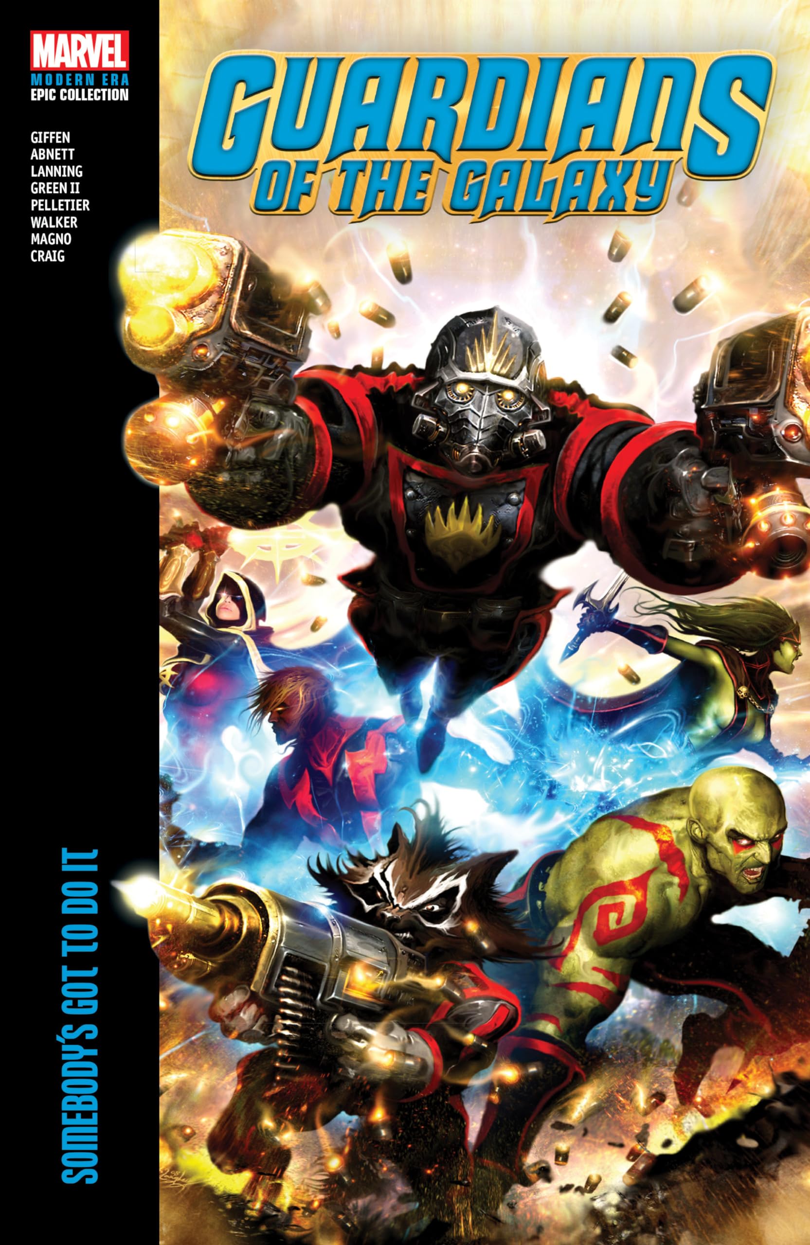 jaquette album GUARDIANS OF THE GALAXY MODERN ERA EPIC COLLECTION: SOMEBODY'S GOT TO DO IT