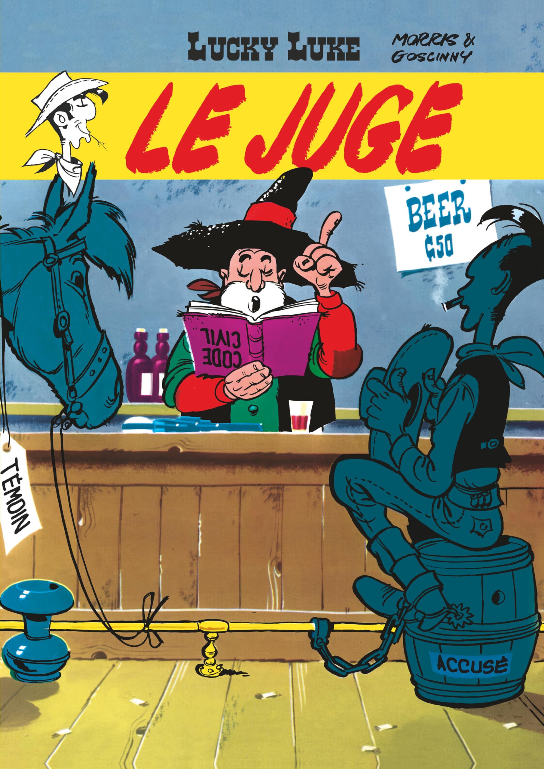 jaquette album Lucky Luke - Tome 13 - Le Juge