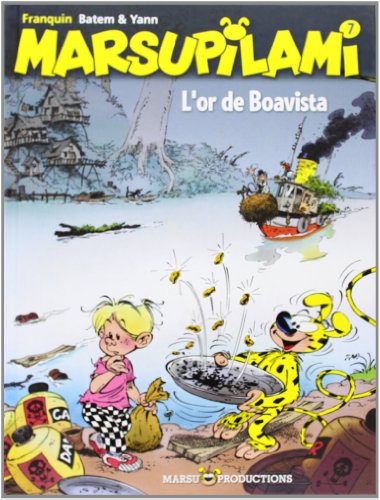 jaquette album Marsupilami Tome 7 - L'or De Boavista