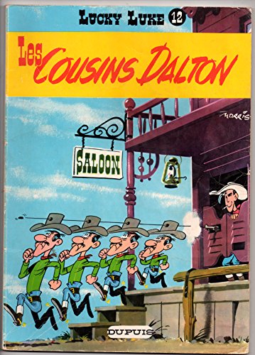 jaquette livre Luky Luke -  tome 12  - Les cousins Dalton