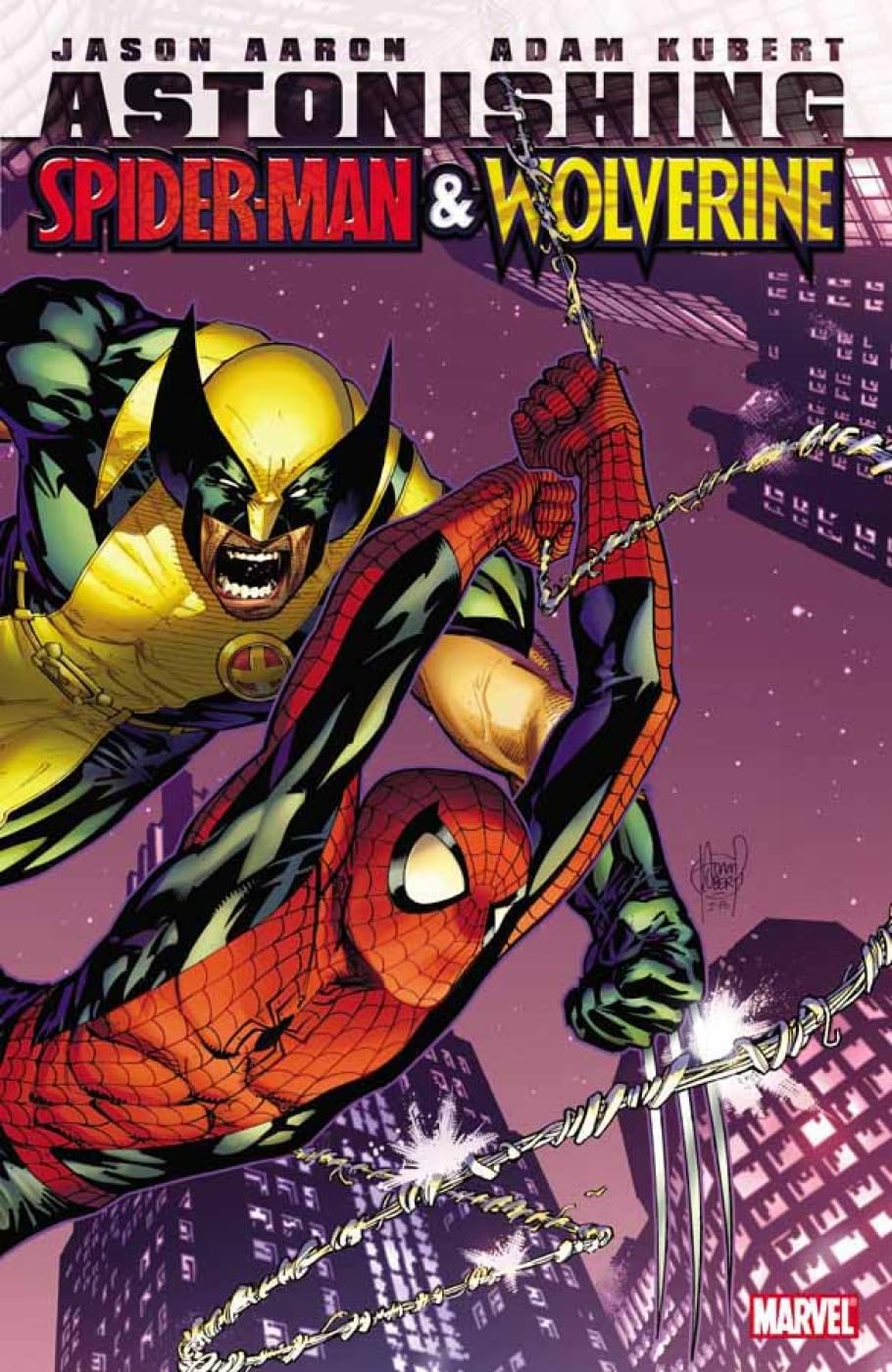 jaquette album Astonishing Spider-Man & Wolverine