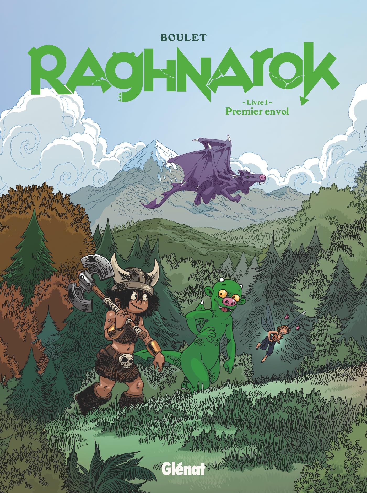 jaquette album Raghnarok - Livre 1: Premier envol