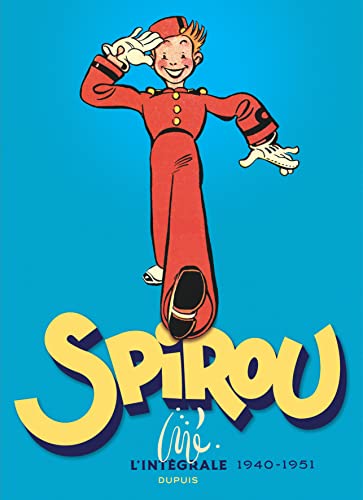 jaquette album Spirou Intégrale 1940-1951