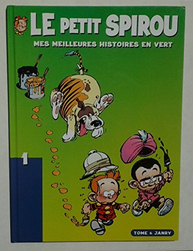 jaquette album Le Petit Spirou - Mes Meilleurs Histoires En Vert