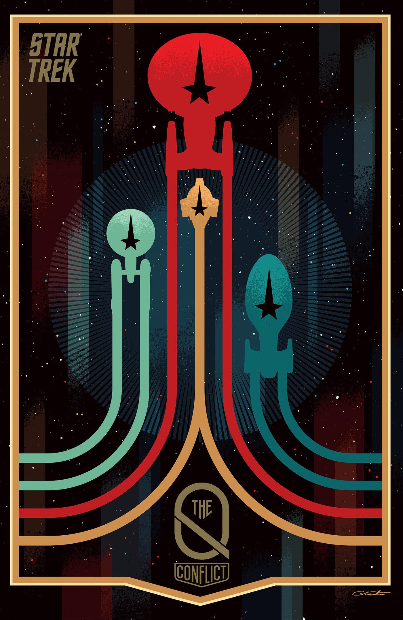 jaquette album Star Trek: The Q Conflict