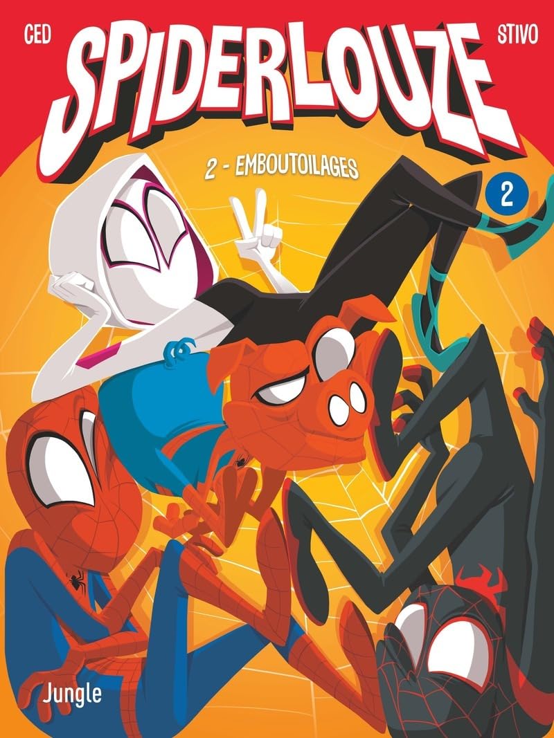 jaquette album Spiderlouze - Tome 2 Emboutoilages (2)