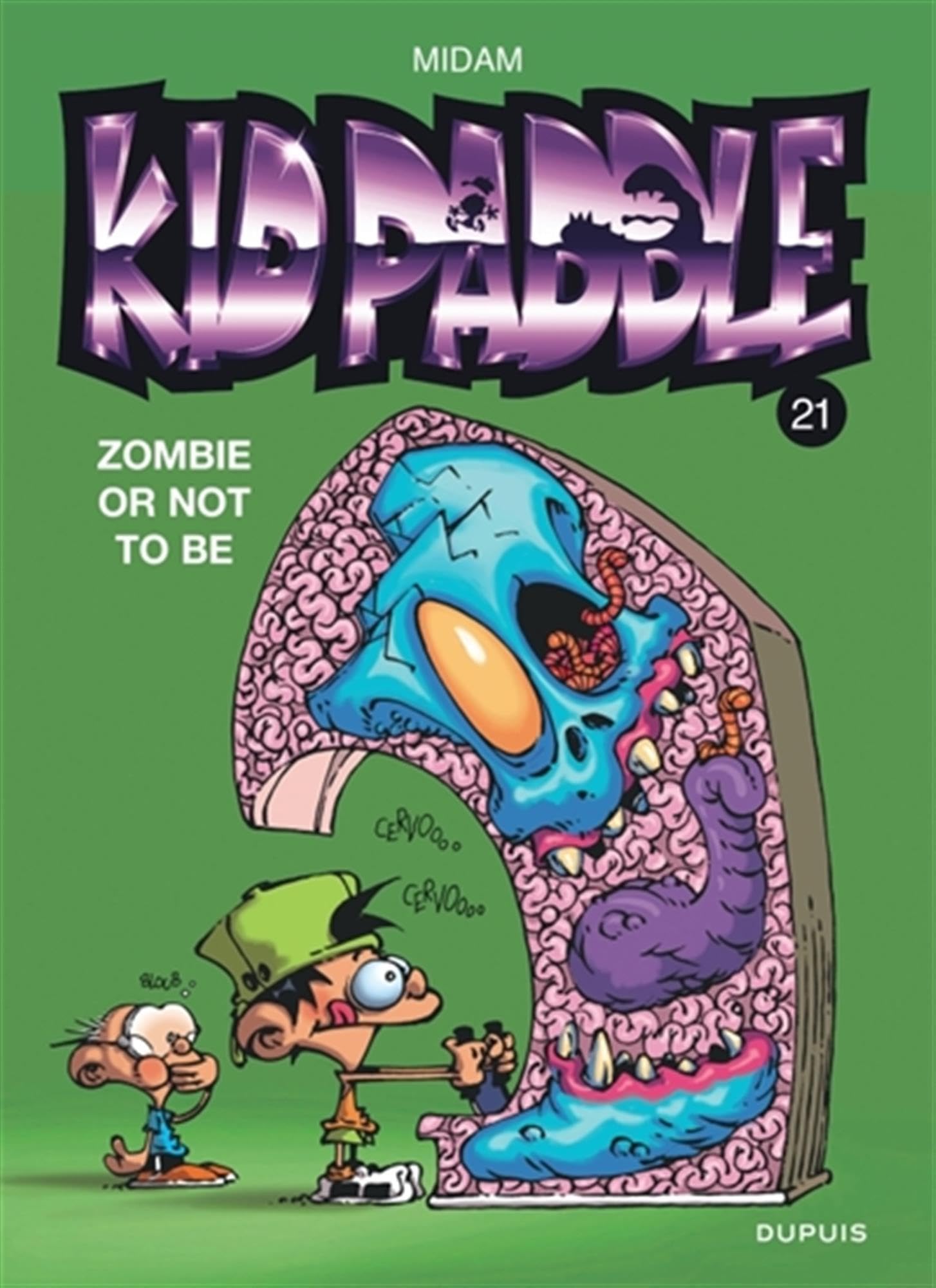 jaquette album Kid Paddle - Tome 21 - Zombie or not to be