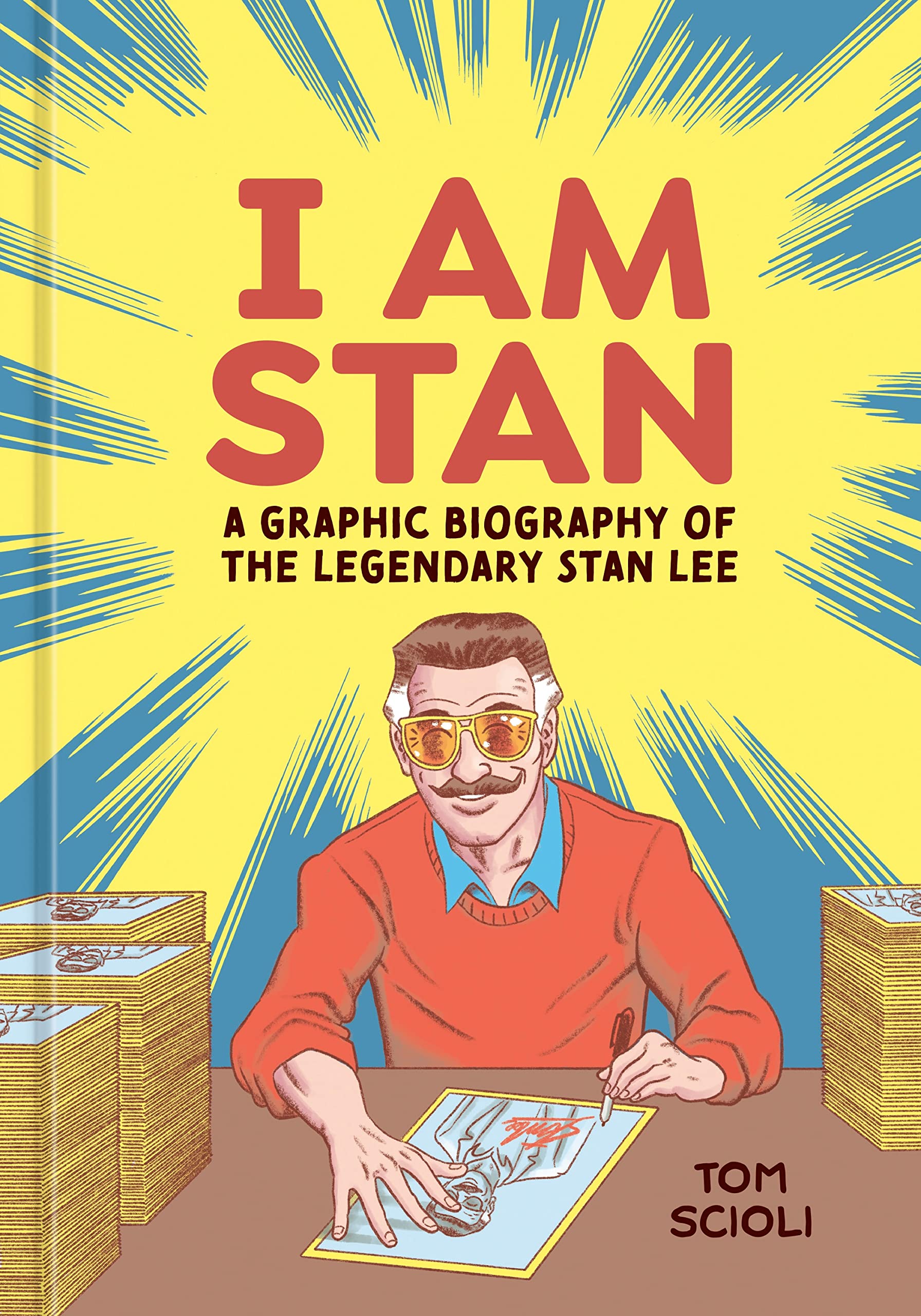 jaquette album I Am Stan: A Graphic Biography of the Legendary Stan Lee