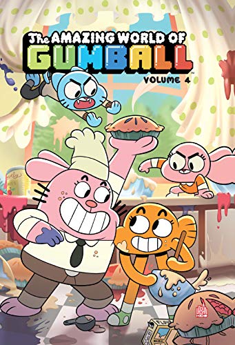 jaquette album The Amazing World Of Gumball Tome 4