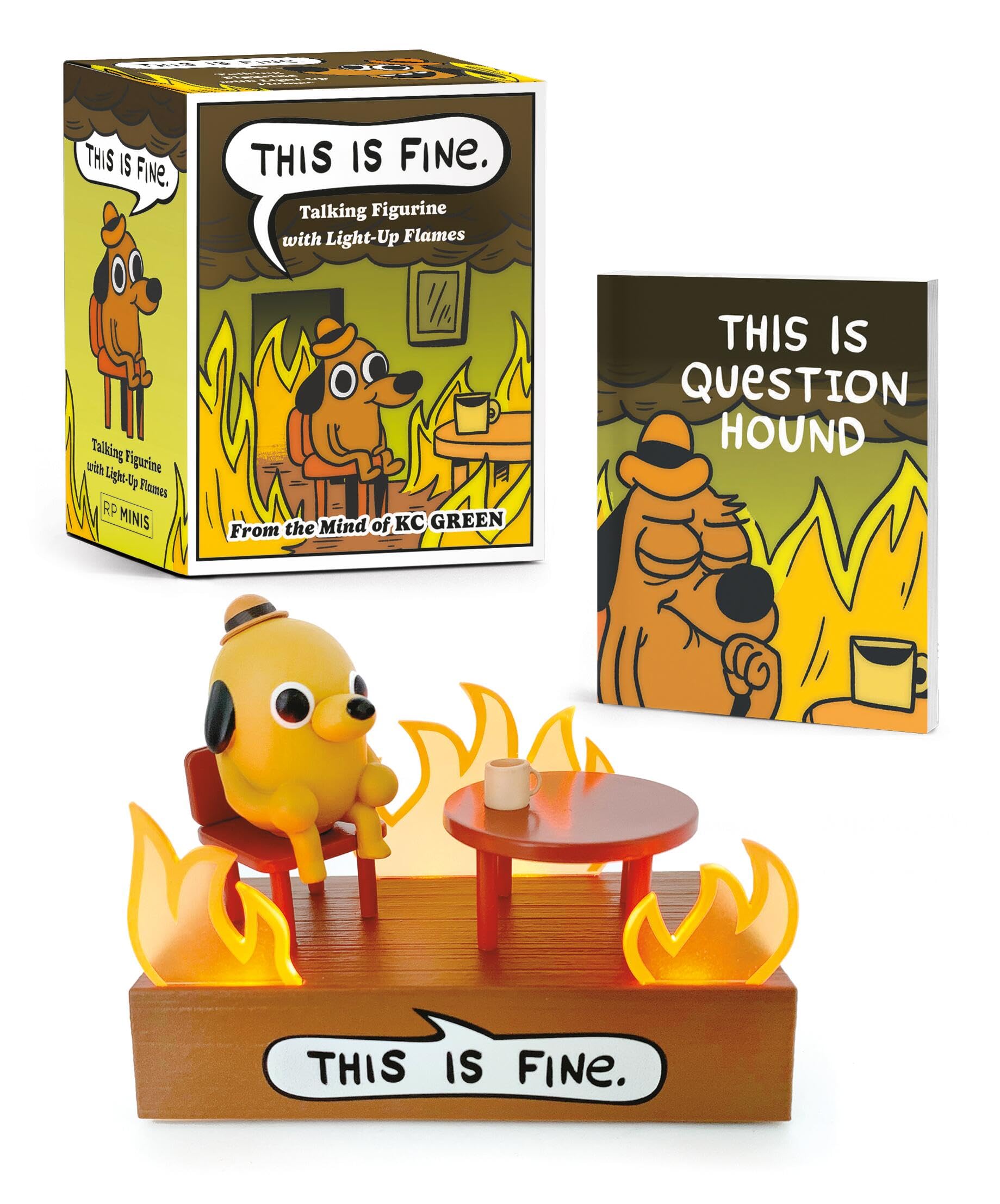 jaquette livre This Is Fine Talking Figurine: With Light and Sound!