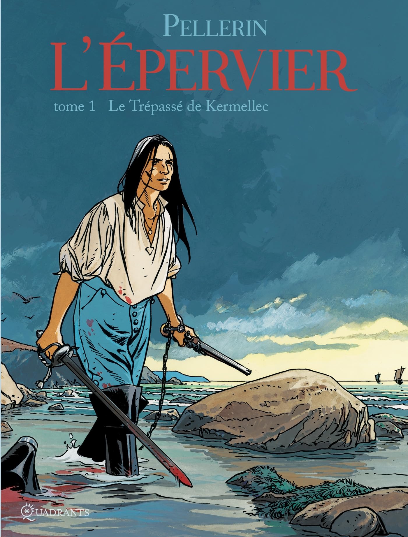 jaquette album L' Épervier T01: Le Trépassé de Kermellec